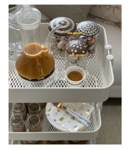 Luxury Decorative Storage <b>Box</b> Set with 3 Round Containers and Tray Handmade Modern Organizer for Jewelry <b>Trinkets</b> Home Table - Product Image 3