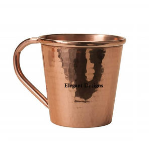 Exporter of Copper Beer <b>Mug</b> Indian Stylish Handmade Luxurious Moscow Mule <b>Mug</b> Hotel Supplies <b>Fancy</b> Copper Beer <b>Mug</b> - Product Image 4