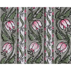 Tela de túnica india con estampado de bloques florales de algodón suave 100% Tema de costura de algodón a medida bolsas ligeras cubre ropa de niño - Product Image 4