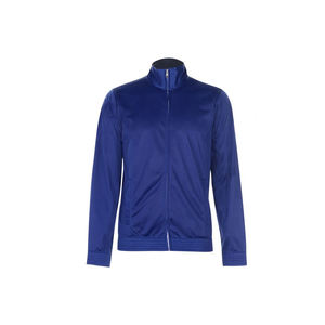 Chándal de poliéster con bolsillo y solapa frontal para hombre, ropa deportiva personalizada, venta al por mayor - Product Image 4