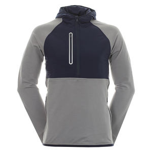 Sudaderas con capucha y cremallera térmica de algodón para hombre, sudaderas con cremallera de alta calidad, sudaderas con capucha con media cremallera personalizables - Product Image 3