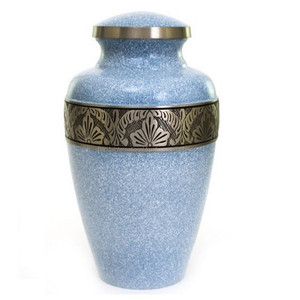 Urnas de cremación artesanales de metal de alta calidad al por mayor suministros funerarios urnas de cremación de latón de la India - Product Image 2