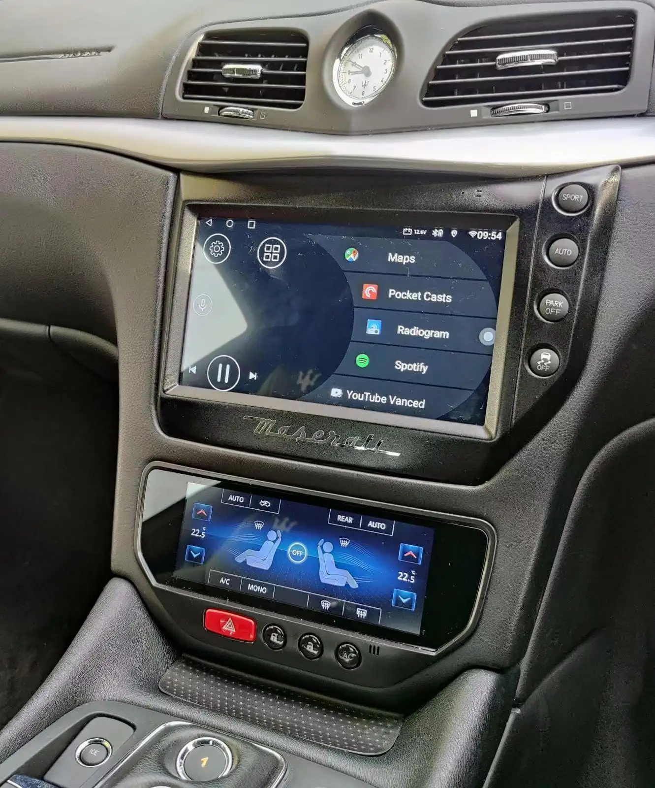 AuCAR 9" Android 10 Radio Car Player Car DVD Player GPS Navigation Stereo Player Carplay for Maserati GT GranTurismo 2007-2019