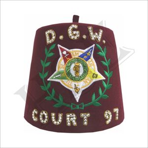 Regalia masónica Fez-HSE - Product Image 1