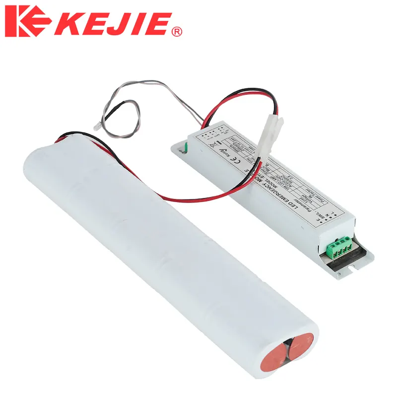 Kejie kit de conversão de emergência, 9w/18w/20w/24w/25w/30w/40w dc220v, saída de emergência, led, módulo de conversão de emergência com backup para bateria de 1-3h