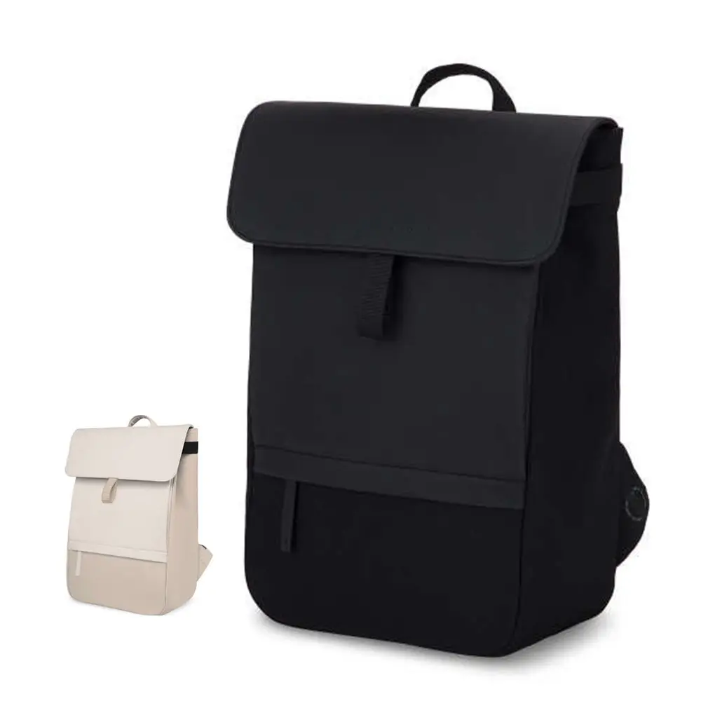 Backpack Laptop Water Resistant New Trending Black Men Pu Leather Luxury Laptop Backpack Knapsack