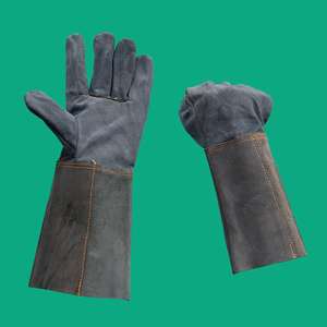 Guantes de soldadura de cuero de piel de oveja de vaca Unisex 2025, protección de mano derecha e izquierda para hombres, equipo de seguridad de moda, ropa de seguridad para hombres - Product Image 5