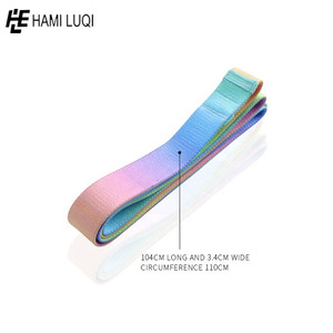 Bandas de Resistencia para Ejercicio Físico, Bandas de Entrenamiento de Gimnasio, Bandas de Resistencia de Algodón con Estampado Personalizado al por Mayor 2025 - Product Image 6