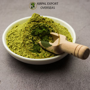 2024 meilleure vente bio Sojat henné poudre crème exportation de confiance de l'Inde vert temporaire à base de plantes semi-permanent teinture pour cheveux - Product Image 1