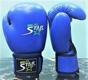 Guantes de boxeo profesionales con Logo personalizado, de cuero sintético 100%, para entrenamiento de lucha, espuma acolchada, amortiguador - Product Image 6
