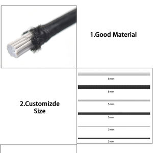 Corde <span class=keywords><strong>élastique</strong></span> ronde en polyester de 4mm de diamètre, solide, robuste, sport, <span class=keywords><strong>élastique</strong></span>, en caoutchouc, corde d'extérieur - Product Image 6