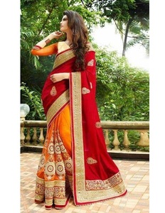 Recién llegado, ropa de fiesta, diseñador, algodón, seda, Color azul claro, bordado pesado y trabajo en piedra, ropa de mujer india, precio al por mayor, alfanumero - Product Image 3