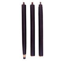 Antique Victorian Wooden Walking Stick Cane with Silver Derby Handle <b>Black</b> Wooden Shaft Elegant Gift Collectible Accessory - Product Image 4