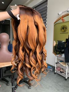Perruque Courte Bouclée en Cheveux Humains Vietnamiens HD Lace, Cuticules Alignées, Extensions à Trame Unique - Product Image 3