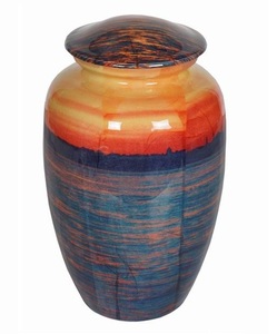 Urne funéraire américaine Meta Cremation pour cendres, urne religieuse, meilleur prix, vente chaude, urne émaillée - Product Image 6