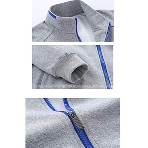 Sudadera de chándal ajustada personalizada para mujer, de 2 piezas traje deportivo, sudadera de manga larga informal activa y pantalones de chándal con cremallera, chándal para mujer - Product Image 6
