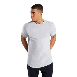 Camiseta Deportiva de Alta Calidad, Transpirable y Ecológica, de Algodón/Fibra de Bambú, Talla Grande para Hombre, con Logotipo Personalizado Impreso - Product Image 4