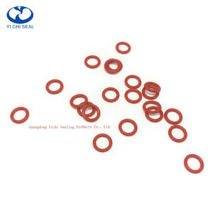 مصنع التخصيص 60 مللي متر الوردي 10 مللي متر أحمر oring سيليكون يا الدائري - Product Image 6