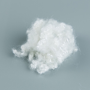 Oeko-tex chứng nhận chất lượng cao trắng PSF <span class=keywords><strong>Polyester</strong></span> STAPLE sợi 3D độ mịn chống cháy rỗng nhồi điền vật liệu - Product Image 2