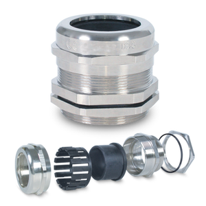 Prensaestopas de latón personalizadas de la mejor calidad con protección IP68 PG roscado niquelado CNC mecanizado fabricado en India - Product Image 1