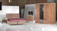 Meubles de chambre à coucher en bois massif, design classique antique de luxe, tailles personnalisées, durables et résistants pour appartement