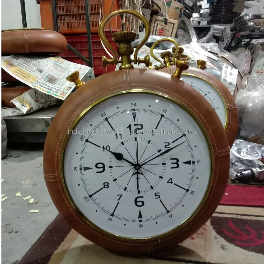 שעון קיר מתכת באיכות גבוהה עיצוב ייחודי שעון קיר לקישוט הבית במחיר הזול ביותר של עולם המתכת ההודי