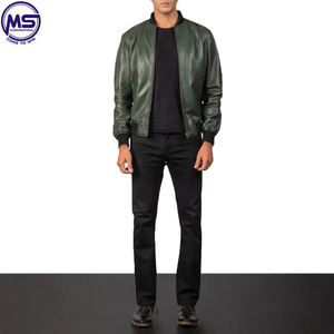 Blousons aviateur légers pour hommes pour la course en plein air respirants et élégants avec col montant - Product Image 5