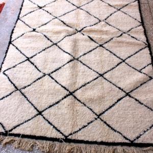 Handmade <b>Essentials</b> Scandinavian Rug,white Rug - Product Image 1