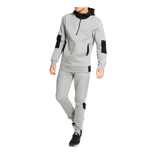 Ensemble de survêtement sportif personnalisé en gros de haute qualité pour hommes - 100% coton biologique polaire écologique - Product Image 2