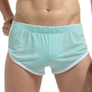 Sous-vêtements pour homme en coton/spandex OEM 2022, style boxer court tendance et sexy. - Product Image 5