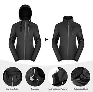 Cheap Windbreaker Rain Outdoor Jacket for women <b>Bike</b> Custom Waterproof Softshell Jacket - Product Image 2