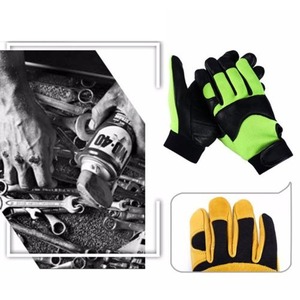 Sandy Nitrile Anti Oil Cut Resistant Impact Gants de mécanicien Gants de travail de sécurité avec caractéristiques anti-vibration - Product Image 3