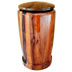 Handmade Wooden Pet <b>Urn</b> Airtight Cremation Jar for Dogs & Small Animals - Product Image 2