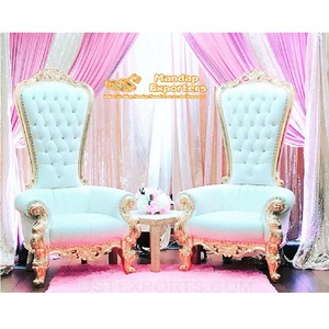 Wedding Stage Loveseat <b>Chairs</b> for Bride Groom Traditional Wedding Ceremony Stage <b>Chairs</b> New Trending Bride Groom <b>Chairs</b> Wedding - Product Image 1