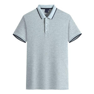 Polo con diseño de logotipo personalizado para hombre, 100% algodón, alta calidad, manga corta, verano, precio al por mayor - Product Image 1