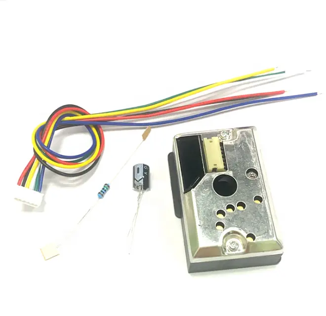 GP2Y1051AU0F PM2.5 dust sensor 0 peripheral circuit 5V serial output with cable