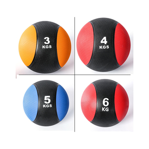 Pelota de medicina para Cardio, ejercicio de fuerza, acondicionamiento físico, entrenamiento con Ultra agarre lleno de arena - Product Image 6