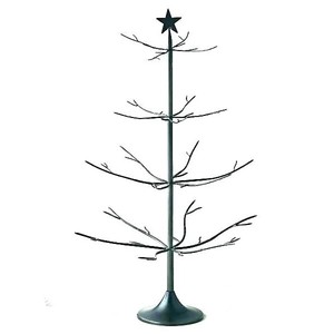 Support de Présentation en Métal Noir Robuste, Style Unique Décoratif, pour Décoration Intérieure et Fêtes, Idéal pour Noël - Product Image 1