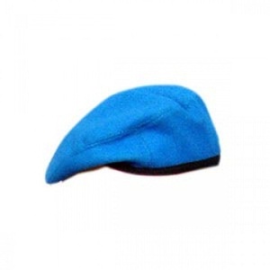 Casquettes de béret de couleur noire 100% laine pour une utilisation tactique Doublure intérieure en tissu extérieur Casquettes de béret tricotées - Product Image 4