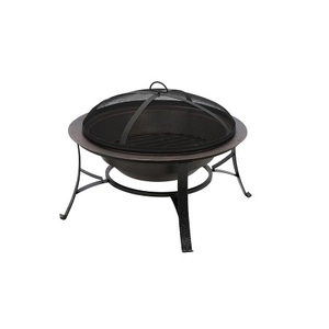 Brasero de Hierro con Diseño Maravilloso, con Soporte y Cubierta de Malla Metálica, Brasero de Barbacoa de la Mejor Calidad de la India - Product Image 5