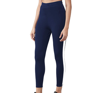 Rainbow Striped <b>Polyester</b> <b>Leggings</b> 2021 Casual Black Sporting Elastic Force Breathable <b>Polyester</b> <b>Leggings</b> For Women - Product Image 1