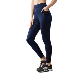 Women's High Waist Gym Pants with Push-up Feature Knitted Sport Yoga Fitness Leggings Casual Workout Trousers-Wholesale - Product Image 6