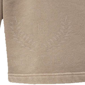 Pantalones Cortos Deportivos Casuales para Hombre, 100% Algodón, Cintura Elástica Media, Bolsillo con Logotipo Personalizado - Product Image 5