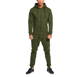 Survêtement de sport grande taille de haute qualité pour hommes avec fermeture à glissière simple saisonnier pour la conception OEM de printemps - Product Image 5