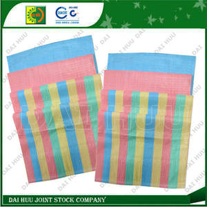 Bolsa tejida de PP a rayas para muchos fines - Product Image 4