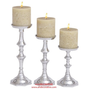 Rose Gold Finished Embossed handmade Candle Holder Unique Design <b>Table</b> Centerpiece & Christmas <b>Decorative</b> Candle Holder Set of 2 - Product Image 5