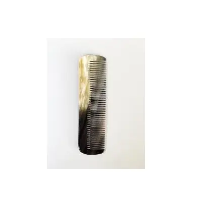 Export quality natural buffalo horn comb low price handmade and customized packing and polished for selling