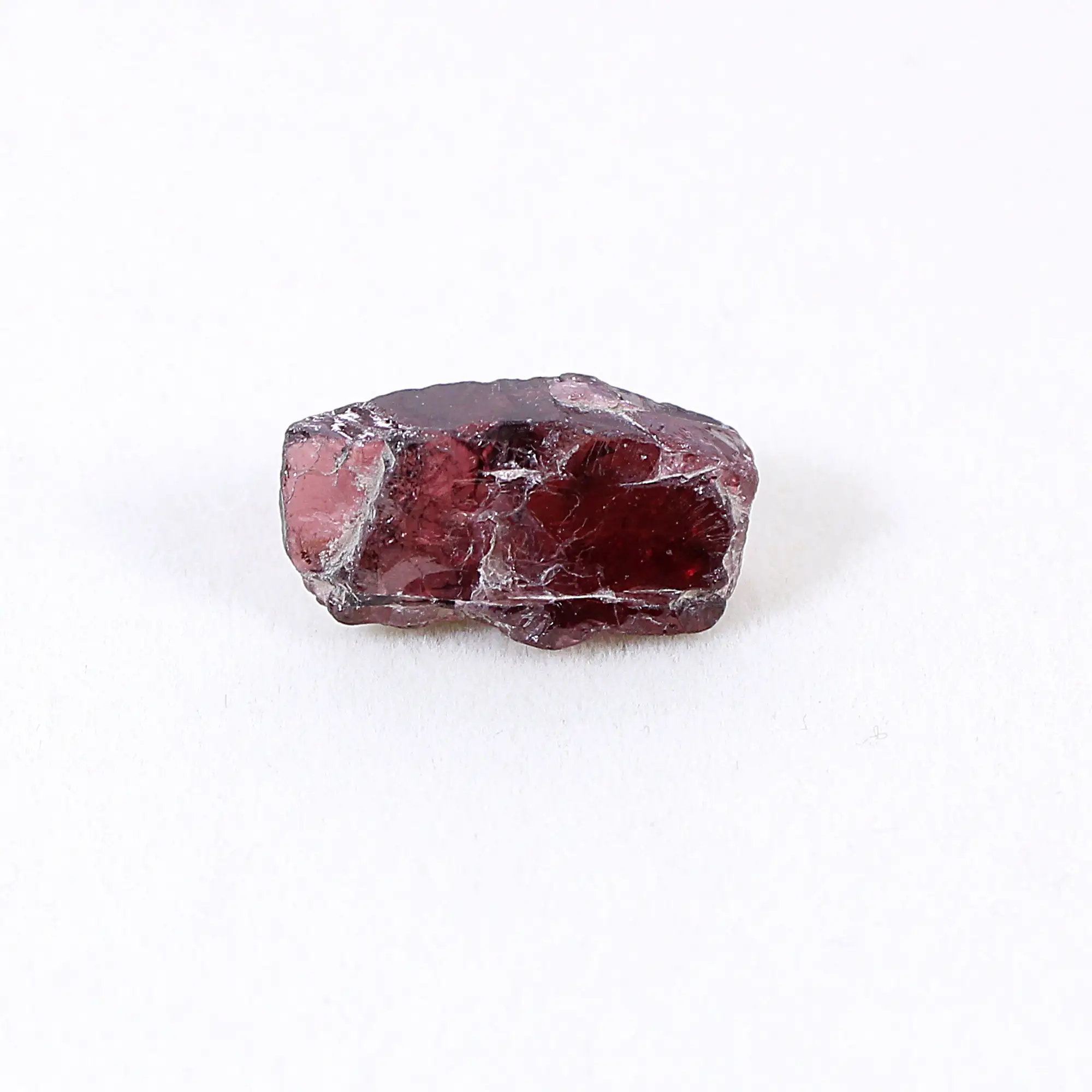 Natural Red Garnet 20x10mm Freeform Rough 13.60 Cts Loose Gemstone for Jewelry