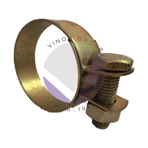 HOSE PIPE <b>Clamp</b> Galvanized Steel GENERAL PURPOSE <b>BOLT</b> PIPE <b>Clamp</b> - Product Image 5