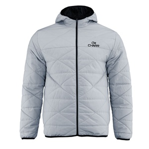 Chaleco Acolchado Informal para Invierno, Cortavientos, Talla Grande, Cierre Rápido, Ropa Urbana con Característica Transpirable y Decoración Bordada - Product Image 4